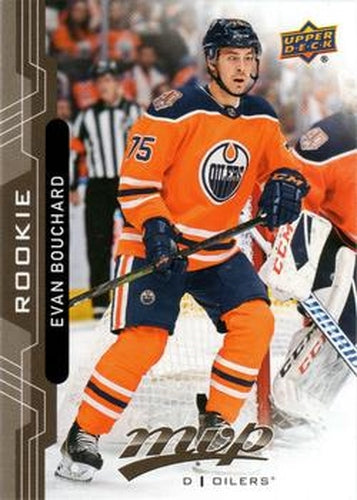 #278 Evan Bouchard - Edmonton Oilers - 2018-19 Upper Deck MVP Hockey