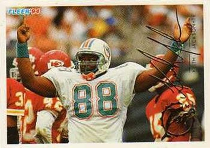 #278 Keith Jackson - Miami Dolphins - 1994 Fleer Football