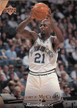 #278 George McCloud - Dallas Mavericks - 1995-96 Upper Deck Basketball