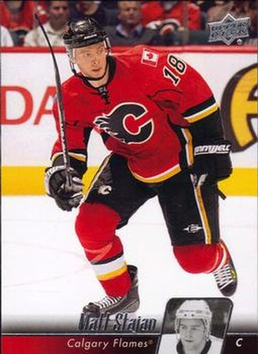 #278 Matt Stajan - Calgary Flames - 2010-11 Upper Deck Hockey