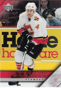 #278 Roman Hamrlik - Calgary Flames - 2005-06 Upper Deck Hockey