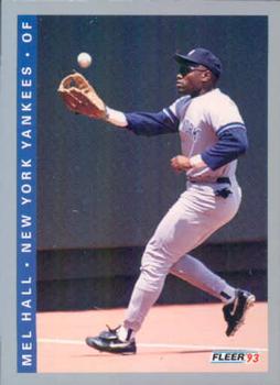 #278 Mel Hall - New York Yankees - 1993 Fleer Baseball