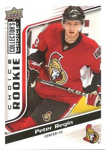 #278 Peter Regin - Ottawa Senators - 2009-10 Collector's Choice Hockey