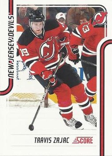 #278 Travis Zajac - New Jersey Devils - 2011-12 Score Hockey