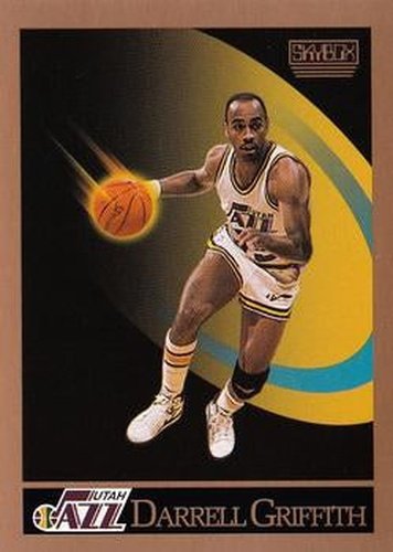 #278 Darrell Griffith - Utah Jazz - 1990-91 SkyBox Basketball