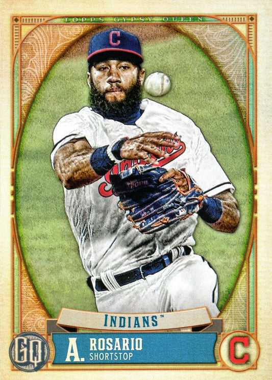 #278 Amed Rosario - Cleveland Indians - 2021 Topps Gypsy Queen Baseball