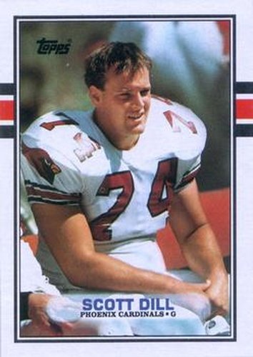 #278 Scott Dill - Phoenix Cardinals - 1989 Topps Football