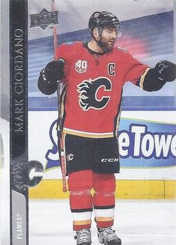 #278 Mark Giordano - Calgary Flames - 2020-21 Upper Deck Hockey