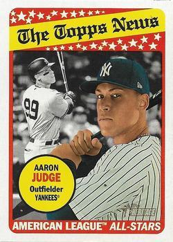 #278 Aaron Judge - New York Yankees - 2018 Topps Heritage Baseball