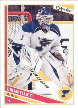 #278 Brian Elliott - St. Louis Blues - 2013-14 O-Pee-Chee Hockey