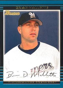 #278 Brian Mallette - Milwaukee Brewers - 2002 Bowman Baseball