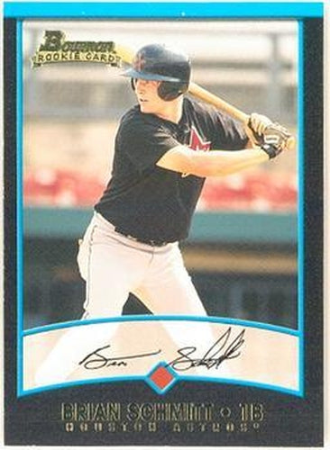 #278 Brian Schmitt - Houston Astros - 2001 Bowman Baseball