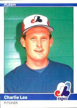 #278 Charlie Lea - Montreal Expos - 1984 Fleer Baseball