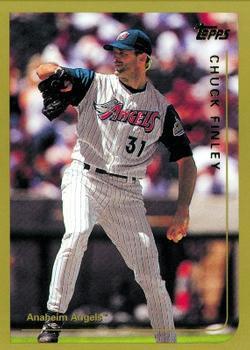 #278 Chuck Finley - Anaheim Angels - 1999 Topps Baseball