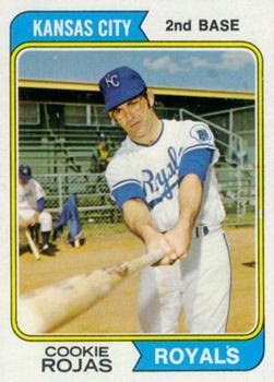 #278 Cookie Rojas - Kansas City Royals - 1974 Topps Baseball