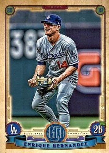 #278 Enrique Hernandez - Los Angeles Dodgers - 2019 Topps Gypsy Queen Baseball