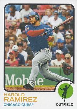 #278 Harold Ramirez - Chicago Cubs - 2022 Topps Heritage Baseball