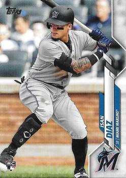 #278 Isan Diaz - Miami Marlins - 2020 Topps Baseball