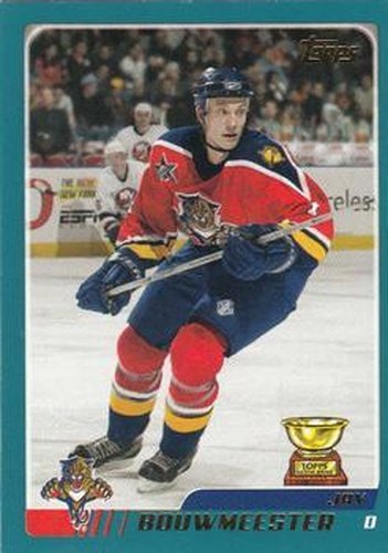 #278 Jay Bouwmeester - Florida Panthers - 2003-04 Topps Hockey