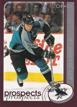 #278 Jeff Jillson - San Jose Sharks - 2002-03 O-Pee-Chee Hockey