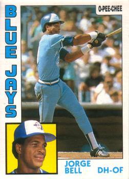 #278 Jorge Bell - Toronto Blue Jays - 1984 O-Pee-Chee Baseball