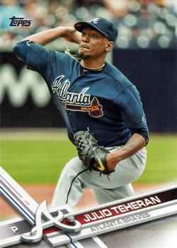 #278 Julio Teheran - Atlanta Braves - 2017 Topps Baseball