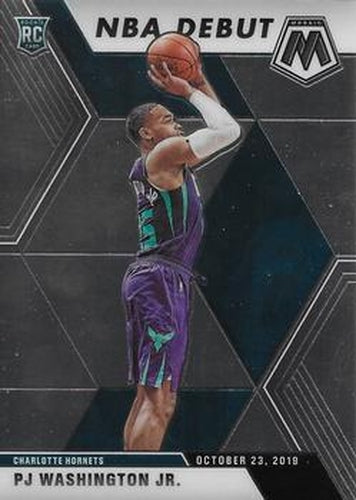 #278 PJ Washington Jr. - Charlotte Hornets - 2019-20 Panini Mosaic Basketball