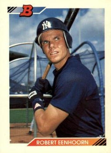 #278 Robert Eenhoorn - New York Yankees - 1992 Bowman Baseball