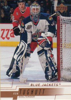 #278 Ron Tugnutt - Columbus Blue Jackets - 2000-01 Upper Deck Hockey