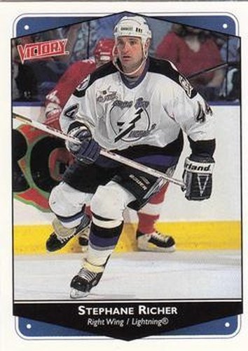 #278 Stephane Richer - Tampa Bay Lightning - 1999-00 Upper Deck Victory Hockey
