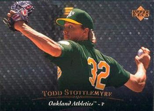 #278 Todd Stottlemyre - Oakland Athletics - 1995 Upper Deck Baseball