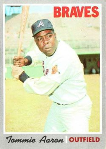 #278 Tommie Aaron - Atlanta Braves - 1970 Topps Baseball