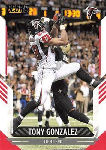 #278 Tony Gonzalez - Atlanta Falcons - 2021 Score Football