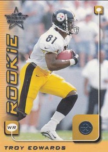 #278 Troy Edwards - Pittsburgh Steelers - 1999 Leaf Rookies & Stars Football