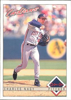 #278 Charles Nagy - Cleveland Indians - 1993 O-Pee-Chee Baseball