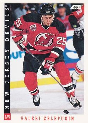 #278 Valeri Zelepukin - New Jersey Devils - 1993-94 Score Canadian Hockey