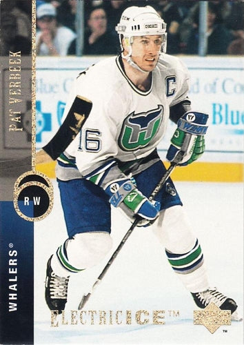 #278 Pat Verbeek - Hartford Whalers - 1994-95 Upper Deck Hockey - Electric Ice