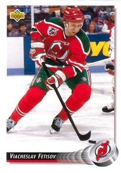 #278 Viacheslav Fetisov - New Jersey Devils - 1992-93 Upper Deck Hockey