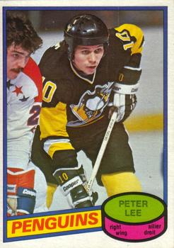 #278 Peter Lee - Pittsburgh Penguins - 1980-81 O-Pee-Chee Hockey
