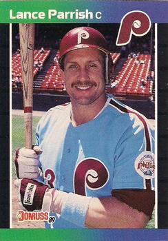 #278 Lance Parrish - Philadelphia Phillies - 1989 Donruss Baseball