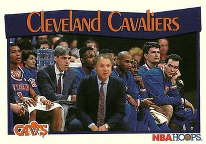 #278 Cleveland Cavaliers - Cleveland Cavaliers - 1991-92 Hoops Basketball