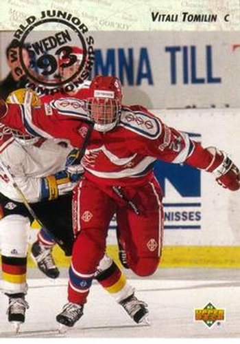 #278 Vitali Tomilin - Russia - 1993-94 Upper Deck Hockey