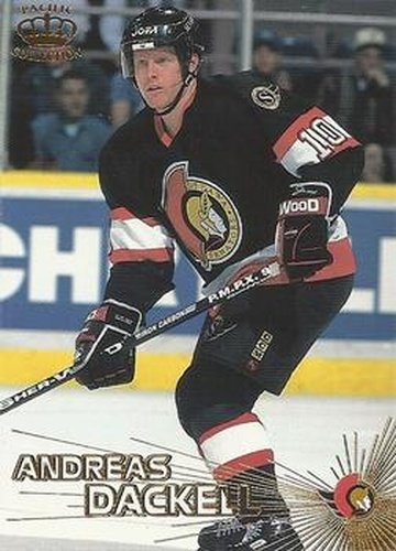 #278 Andreas Dackell - Ottawa Senators - 1997-98 Pacific Crown Hockey