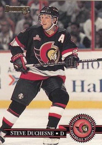 #278 Steve Duchesne - Ottawa Senators - 1995-96 Donruss Hockey