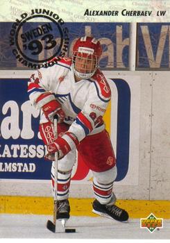 #279 Alexander Cherbayev - Russia - 1993-94 Upper Deck Hockey
