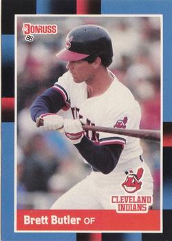 #279 Brett Butler - Cleveland Indians - 1988 Donruss Baseball