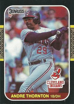 #279 Andre Thornton - Cleveland Indians - 1987 Donruss Baseball