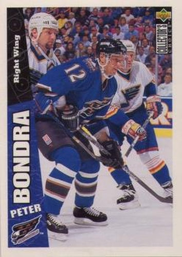 #279 Peter Bondra - Washington Capitals - 1996-97 Collector's Choice Hockey