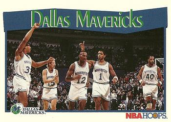 #279 Dallas Mavericks - Dallas Mavericks - 1991-92 Hoops Basketball
