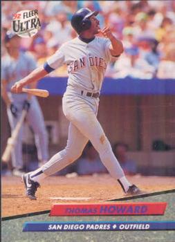 #279 Thomas Howard - San Diego Padres - 1992 Ultra Baseball